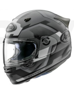 ARAI QUANTIC FACE GREY SPORTINIS/UŽDARAS MOTO ŠALMAS