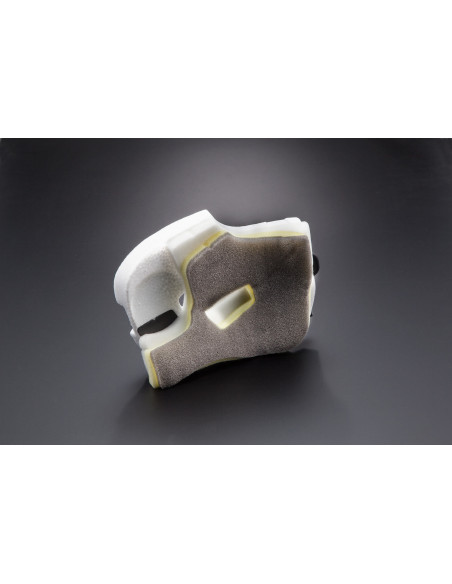 ARAI QUANTIC SNAKE WHITE SPORTINIS/UŽDARAS MOTO ŠALMAS