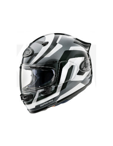 ARAI QUANTIC SNAKE WHITE SPORTINIS/UŽDARAS MOTO ŠALMAS