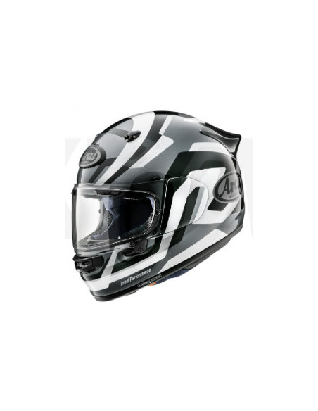 ARAI QUANTIC SNAKE WHITE SPORTINIS/UŽDARAS MOTO ŠALMAS