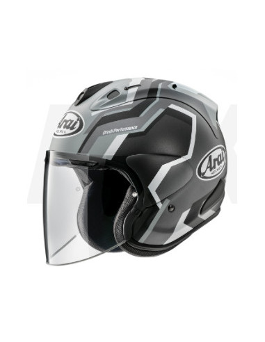 ARAI SZ-R VAS RSW BLACK ATVIRAS MOTO ŠALMAS