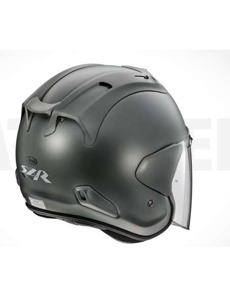 ARAI SZ-R VAS MATT GREEN ATVIRAS MOTO ŠALMAS