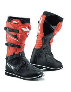 TCX X-BLAST BLACK/RED KROSINIAI/ENDURO MOTO BATAI