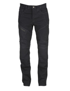 FURYGAN JEAN D03 BLACK DŽINSINĖS MOTO KELNĖS