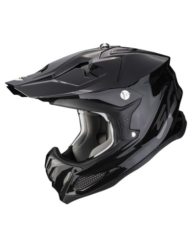 SCORPION VX-22 AIR BLACK KROSINIS MOTO ŠALMAS