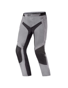 SHIMA JET GREY TEXTILE MOTO TROUSERS