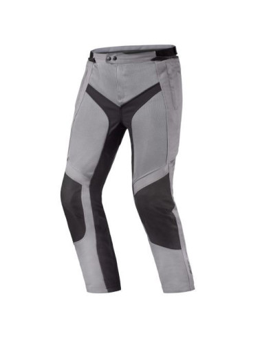 SHIMA JET GREY TEXTILE MOTO TROUSERS