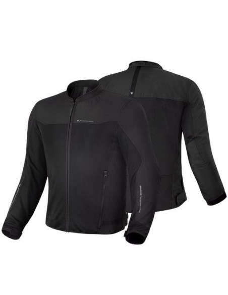 SHIMA OPENAIR BLACK VASARINĖ TEKSTILINĖ MOTO STRIUKĖ