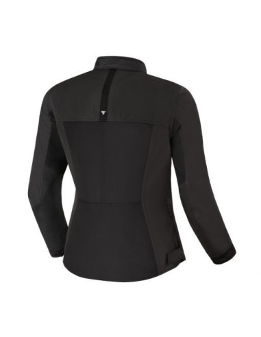 SHIMA WOMENS OPENAIR BLACK SUMMER TEXTILE MOTO JACKET