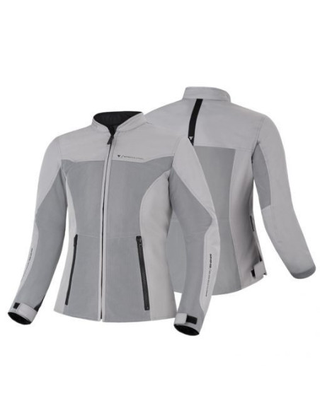 SHIMA WOMENS OPENAIR GREY VASARINĖ TEKSTILINĖ MOTO STRIUKĖ