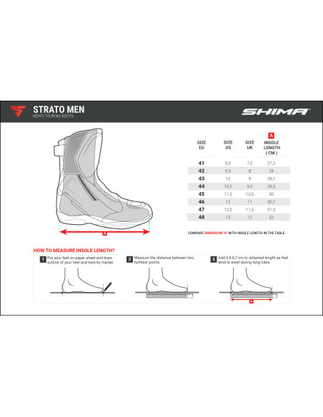 SHIMA STRATO MOTO BOOTS