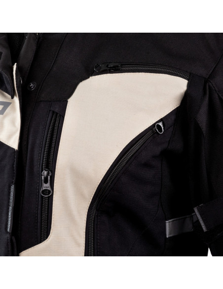 REBELHORN HARDY II BLACK/GREY LADY TEKSTILINĖ MOTO STRIUKĖ