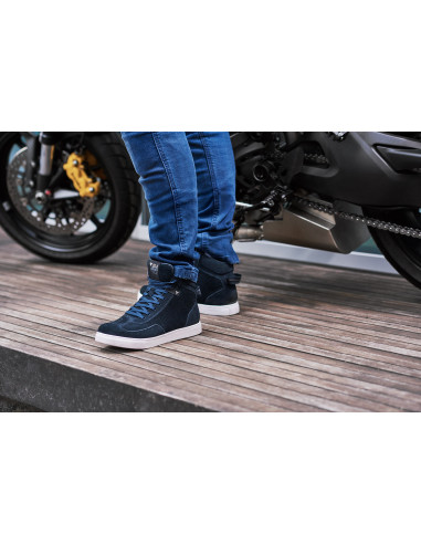 SHIMA SX-2 EVO LADY BLUE SHORT MOTO SHOES