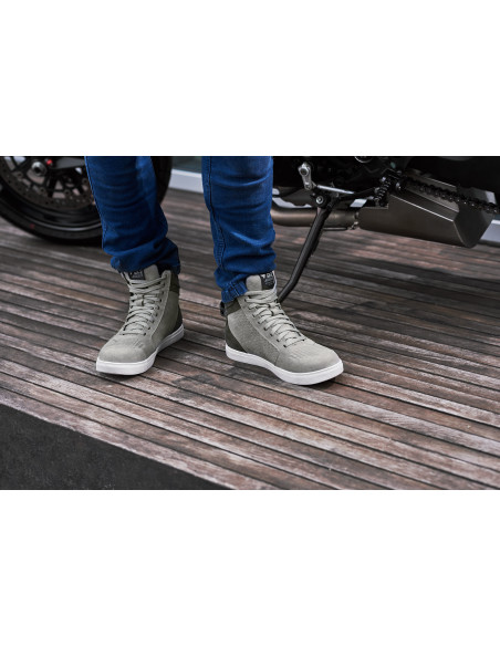 SHIMA SX-2 EVO LADY GREY SHORT MOTO BOOTS