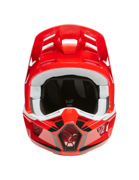 FOX V2 MERZ RED KROSINIS MOTO ŠALMAS