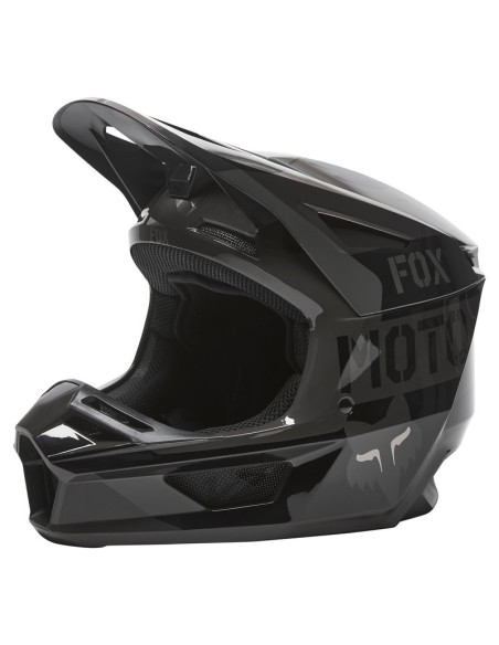 FOX V2 NOBYL BLACK KROSINIS MOTO ŠALMAS