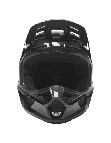 FOX V2 NOBYL BLACK KROSINIS MOTO ŠALMAS