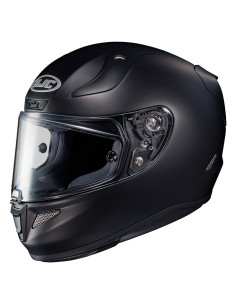 HJC RPHA 11 SEMI FLAT BLACK SPORTINIS/UŽDARAS MOTO ŠALMAS