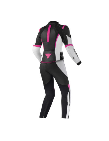 SHIMA MIURA 2.0 PINK 2-PIECE LEATHER MOTO SUIT