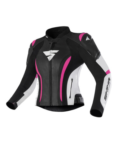 SHIMA ЖЕНСКАЯ КОЖАНАЯ МОТОКУРТКА MIURA 2.0 PINK