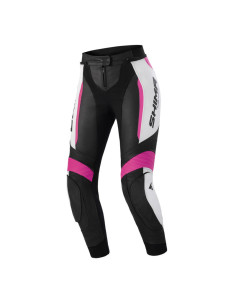 SHIMA MIURA 2.0 PINK WOMEN'S LEATHER MOTO TROUSERS