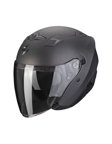 SCORPION EXO-230 ANTHRACITE ATVIRAS MOTO ŠALMAS