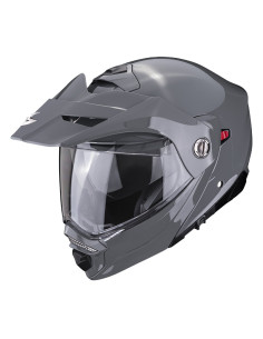 SCORPION ADX-2 GREY ADVENTURE MOTO ŠALMAS