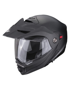 SCORPION ADX-2 BLACK MATT ADVENTURE MOTO ŠALMAS