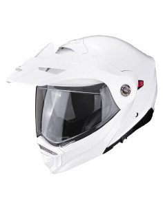 SCORPION ADX-2 WHITE ADVENTURE MOTO ŠALMAS