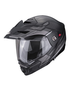 SCORPION ADX-2 CARRERA BLACK ADVENTURE MOTO ŠALMAS