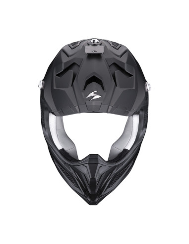 SCORPION VX-22 AIR BLACK MATT KROSINIS MOTO ŠALMAS