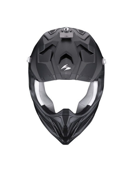 SCORPION VX-22 AIR BLACK MATT KROSINIS MOTO ŠALMAS