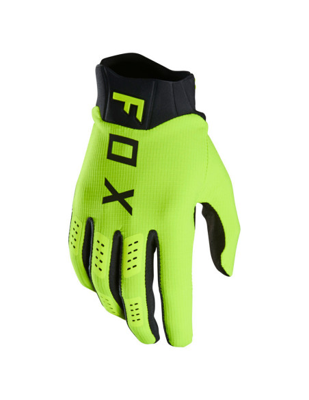 FOX FLEXAIR YELLOW KROSINĖS MOTO PIRŠTINĖS