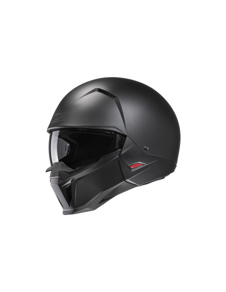 HJC I20 SEMI FLAT BLACK ATVIRAS MOTO ŠALMAS