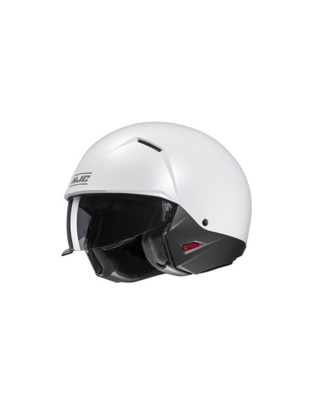 HJC I20 PEARL WHITE ATVIRAS MOTO ŠALMAS