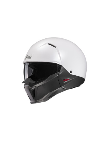 HJC I20 PEARL WHITE OPEN MOTORCYCLE HELMET