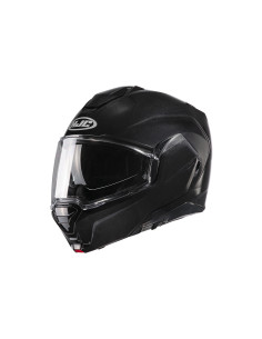 HJC I100 METAL BLACK FLIP-UP MOTORCYCLE HELMET