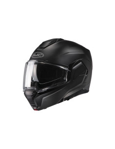 HJC I100 SEMI FLAT BLACK FLIP-UP MOTO ŠALMAS