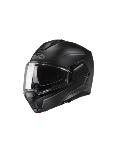 HJC I100 SEMI FLAT BLACK FLIP-UP MOTO ŠALMAS