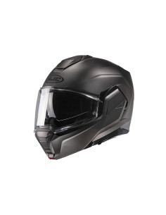 HJC I100 SEMI FLAT TITANIUM FLIP-UP MOTORCYCLE HELMET