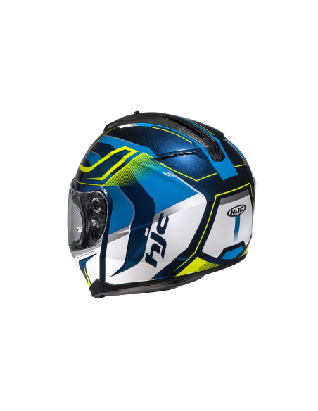 HJC C70 LANTIC/MC3H SPORTINIS/UŽDARAS MOTO ŠALMAS
