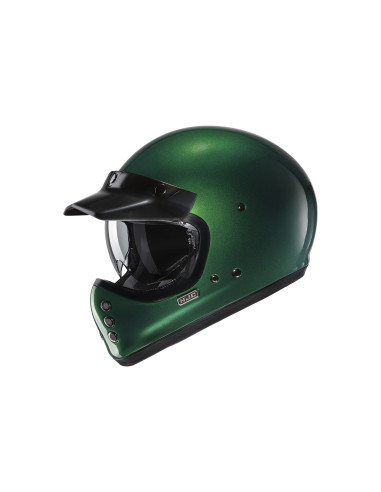 HJC V60 DEEP GREEN KROSINIS MOTO ŠALMAS