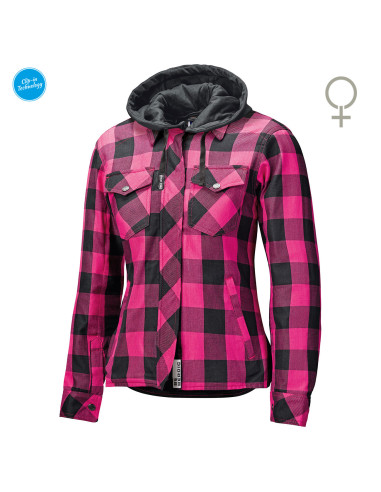 HELD LUMBERJACK II PINK TEKSTILINĖ MOTERIŠKA MOTO STRIUKĖ