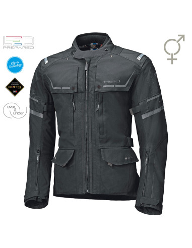 HELD ЖЕНСКАЯ ТЕКСТИЛЬНАЯ МОТОКУРТКА KARAKUM TOP BLACK