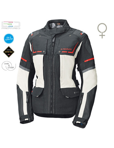 HELD ЖЕНСКАЯ ТЕКСТИЛЬНАЯ МОТОКУРТКА KARAKUM TOP WHITE