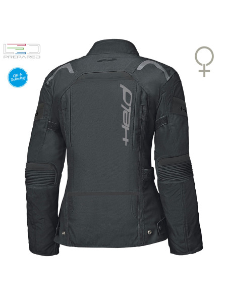 HELD TOURINO TOP BLACK MOTERIŠKA TEKSTILINĖ MOTO STRIUKĖ