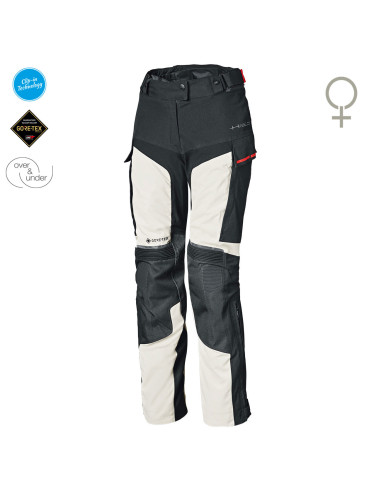 HELD KARAKUM BASE WHITE WOMEN'S TEXTILE MOTO TROUSERS