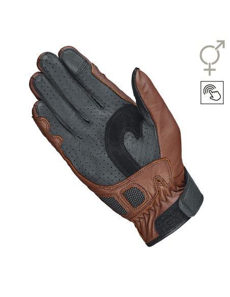 HELD RODNEY II BROWN MOTO PIRŠTINĖS