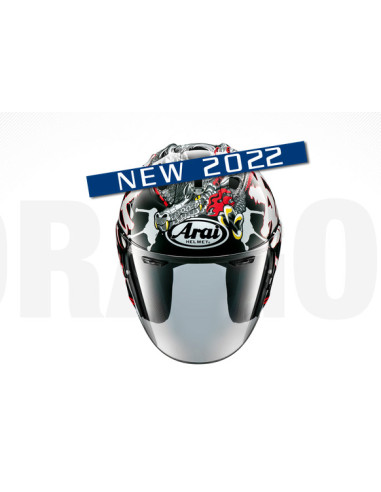 ARAI SZ-R VAS DRAGON ATVIRAS MOTO ŠALMAS