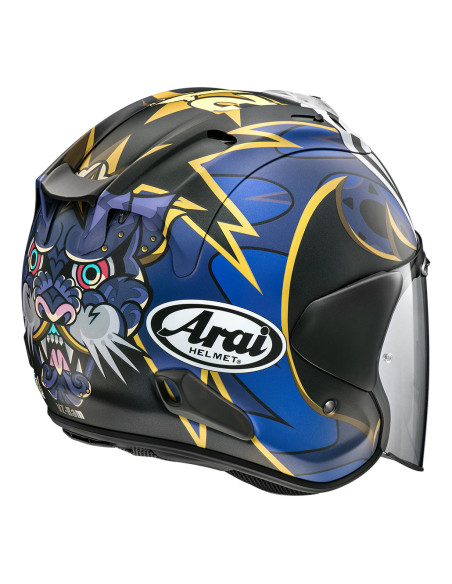 ARAI SZ-R VAS NAKASUGA21 ATVIRAS MOTO ŠALMAS